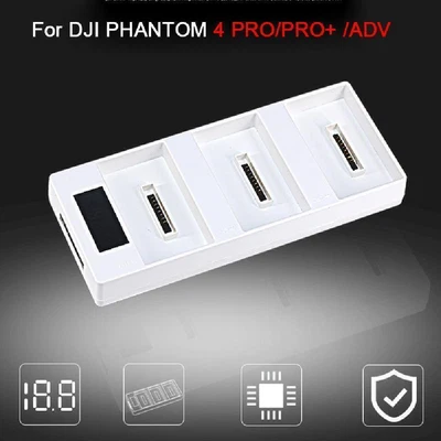 $39 • Buy Battery 3 Slots Battery Fast Hub Base Adaptor For DJI Phantom 4 Pro/Adv/Pro+