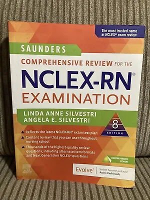 $18.97 • Buy Comprehensive Review For The NCLEX-RN Examination (Saunders , 2019, 8th Edition)