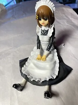 Smiling Yui Hirasawa Maid Dress Fuku Ver 1 Figure Clothes Cosplay Banpresto K-ON • $24