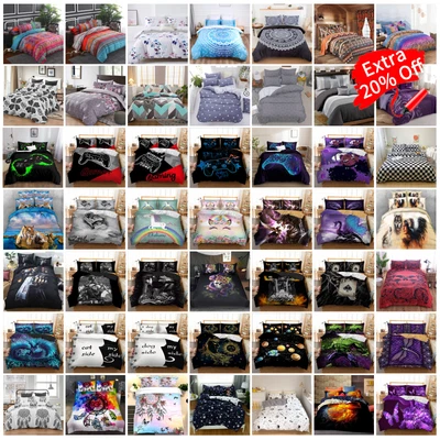 $24.90 • Buy New Ultra Soft Quilt Doona Duvet Cover Set Single Double Queen Super King Bed AU