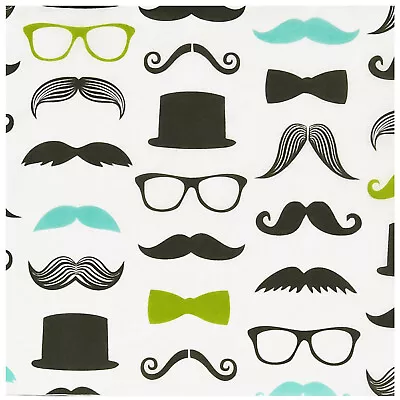 Birthdayexpress Mustache Man Lunch Napkins (20) • $44.29