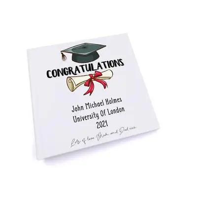 £14.99 • Buy Personalised Graduation Photo Album Gift UV-89