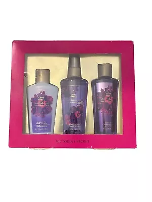 Victoria Secret Love Spell 3 Piece Gift Set: Body Lotion/Mist/Shampoo 4.2oz New • $39.99
