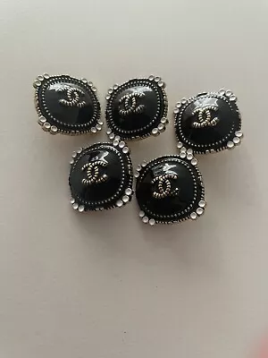 Chanel 5 Buttons Set -perfect Condition-Vintage • $39.99