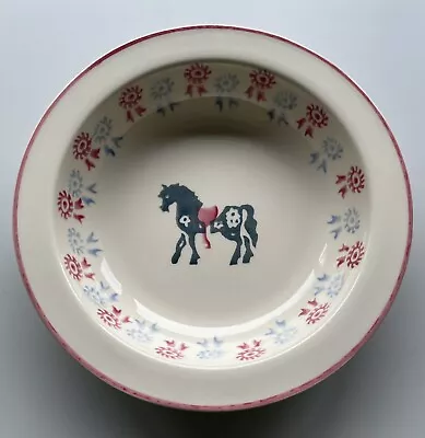 £30 • Buy Emma Bridgewater Childs Bowl/ Pony & Rosettes 2004 Spongeware Rate