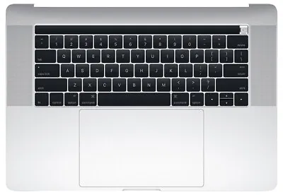MacBook Pro A1707 2016-2017 15  Silver Top Case Keyboard + Touchpad 661-06378 B • $49.99