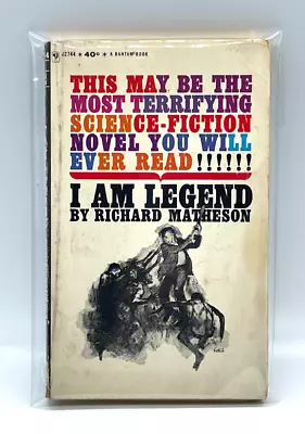 I Am Legend By Richard Matheson (1964 Bantam Books) • $25