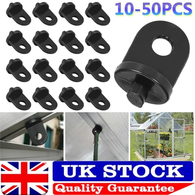 £4.51 • Buy 10-50X Plastic Greenhouse Hanging Crop Hooks Hangers Clips Garden Accessories UK