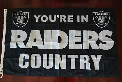 Oakland Raiders 3x5 Country Flag. US Seller. Free Shipping Within The US • $12.98