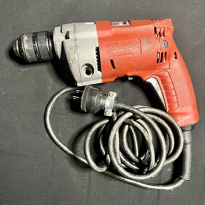 MILWAUKEE 0224-1 MAGNUM  3/8” HOLESHOOTER CORDED Power Tool Construction Red • $28