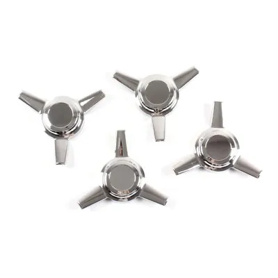 Set Of 4) 3 Bar Zinc Alloy Metal Spinners Classic Universal Tri-Bar Straight Arm • $76.49