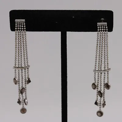 Marc By Marc Jacobs Silver-tone Multi-Strand Dangle Earrings • $12.99