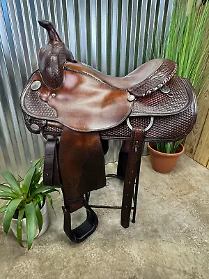 16  CIRCLE Y Western REINING Saddle ~ Show ~ Ranch Pleasure • $1050