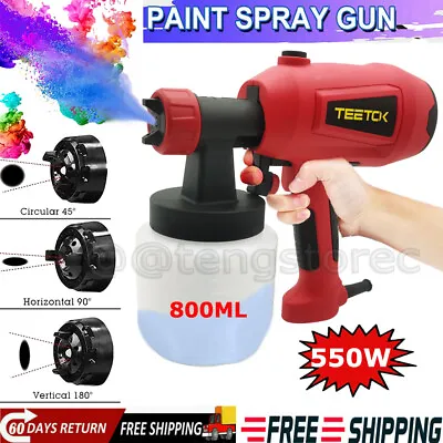 £24.70 • Buy Handheld Wall Fence Paint Sprayer Electric Spray Gun Paint Fence Airless HVLP