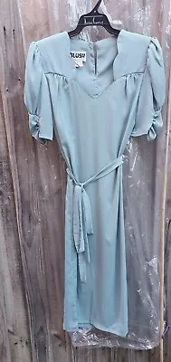 Vintage Womens Casual Dress Sz 10 • $25