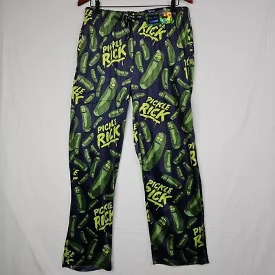 Halpy Boxer Rick & Morty Pickle Rick Limited Edition Fleece Pajama Pants Size M • $32.95