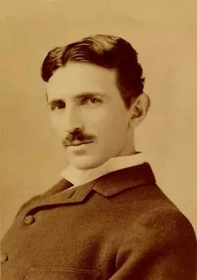 NIKOLA TESLA GLOSSY POSTER PICTURE PHOTO Electicity Inventor Light Bulb 1536 • $11.99