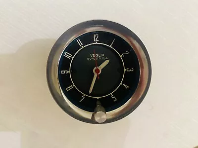 Veglia Borletti Clock White 60mm Ferrari OldTimer • $299