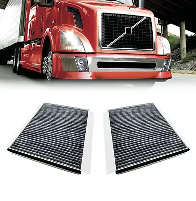 Cabin Air Filter Carbon For Volvo Truck Replaces Fleetguard AF26405 P606555 2 P • $24.99