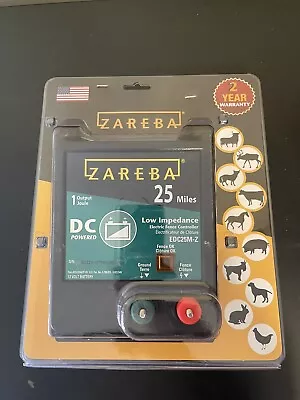 Zareba EDC25M-Z 25-Mile Battery Operated Low Impedance Electric Fence Charger • $175