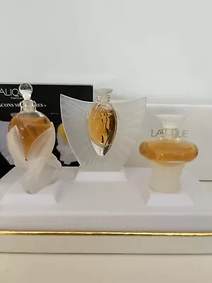 LALIQUE Ultimate Collection Les Introuvables 2000 ~ 2002 Miniature Perfume Set • $75