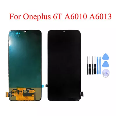 New For OnePlus 6T A6010 A6013 LCD Display Touch Screen Digitizer Assembly Black • $62.69