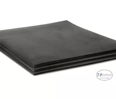 Viton™ A FKM Black Rubber Sheet Gasket Material - Various Sizes & Thicknesses • £32.20