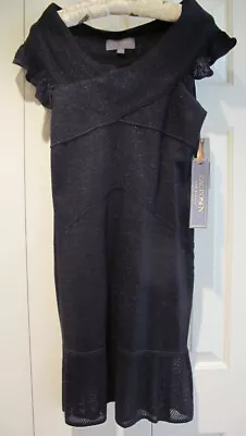 Zac Posen Dress REDUCED~NEW WITH TAGS SexyTarget Black  Knit Size Large FREE H • $45