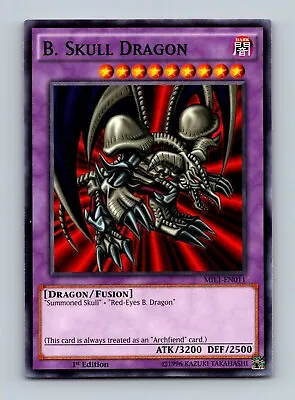 Yu-Gi-Oh! TCG - B. Skull Dragon MIL1-EN011 - 1st Edition Konami 1996 • $0.99