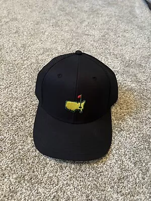 Masters Hat Black Snap Back BRAND NEW From Augusta National Golf Course • $85