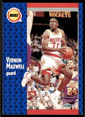 1991-92 Fleer #76 Vernon Maxwell • $1.79