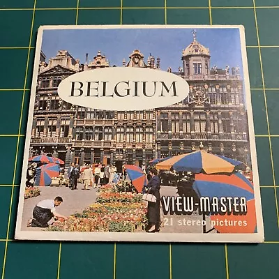 View-Master Belgium 3 Reel Packet W/booklet B188 - 2D • $10