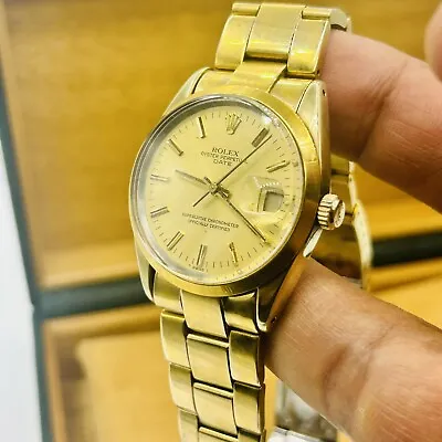 Year 1983 * Serviced * ROLEX Ref 15505 🔥 Gold Filled • $5500