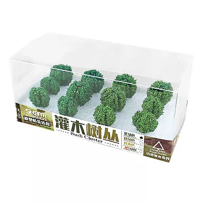 12Pack Architecture Trees Model Miniature For 1:35/1:48/1:72/1:87 Scenery Scale • £9.46