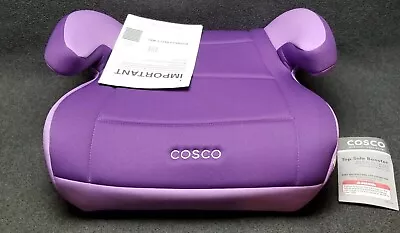 Cosco Topside Booster Car Seat - Easy To Move Lightweight Design Grape • $24.97