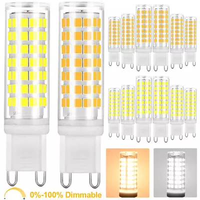 6Pack Warm White/White G9 88 Led Light Bulbs 5W Replacement Dimmable Bi Pin Base • $11.99