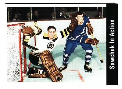 1994 Parkhurst Missing Link 1956-57 Sawchuk In Action Toronto Maple Leafs #168 • $1.49