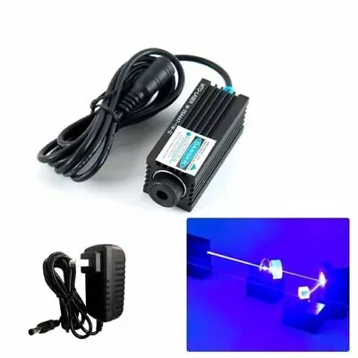 £44.77 • Buy Adjustable 450nm 1W Wood Carving Laser Engraving Dot Laser Module