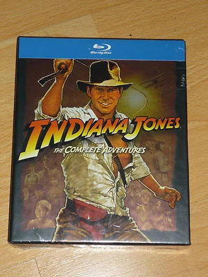 $55 • Buy Indiana Jones The Complete Adventure Blu Ray X 5, Region Free