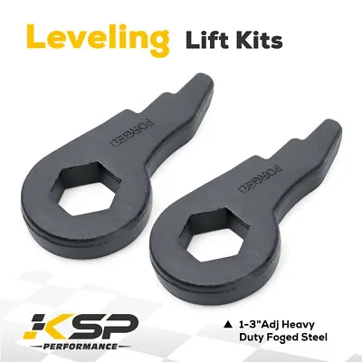 $33.99 • Buy Torsion Bar KeyS Forged Lift Kit 1-3'' Silverado Sierra 1500 2500 3500 HD 8 Lug