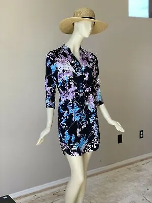 $70 • Buy DVF Diane Von Furstenberg Silk Shirt Dress