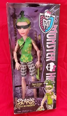 New Monster High Deuce Gorgon Doll Scaris City Of Frights 2012 Mattel • $30.82