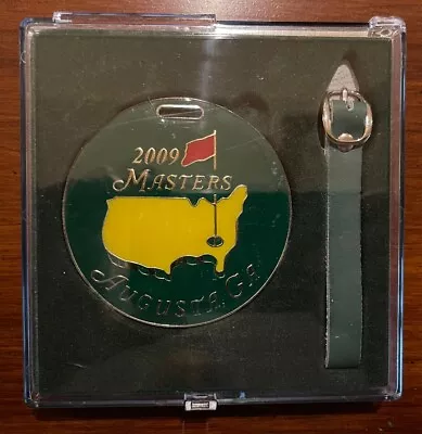 Masters Bag Tag From 2009 Augusta National Golf Club New With Tag • $50