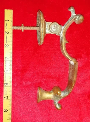 £99 • Buy  Reclaimed Antique Brass Rare Victorian  Door Knocker 