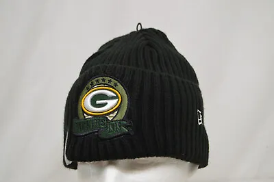 NEW Green Bay Packers New Era 2022 Salute To Service Beanie Hat Fleece Lined • $24.99