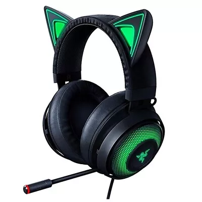 Razer Kraken Kitty Chroma USB Gaming Headset - Black • $148.17