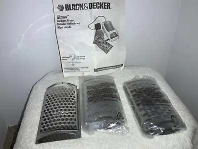 Black & Decker Gizmo Electric Grater- 3-Blades Replacement Parts • $8