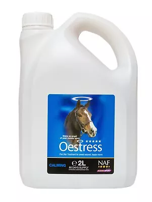 NAF Oestress Liquid 2LTR Calming Hormones Horse Supplement + FREE UK DELIVERY  • £52.99