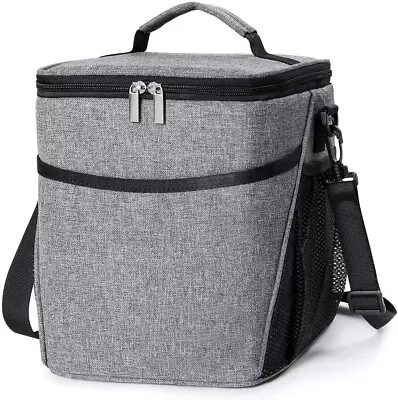 Lunch Bag Cool Bags For Men Women Work Adult Picnic Insulated Cooler Bag • £14