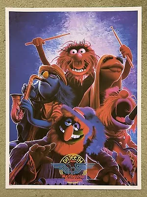 Dr Teeth Electric Mayhem The Muppets Movie Art Print Poster Mondo Mark Chilcott • $249.99